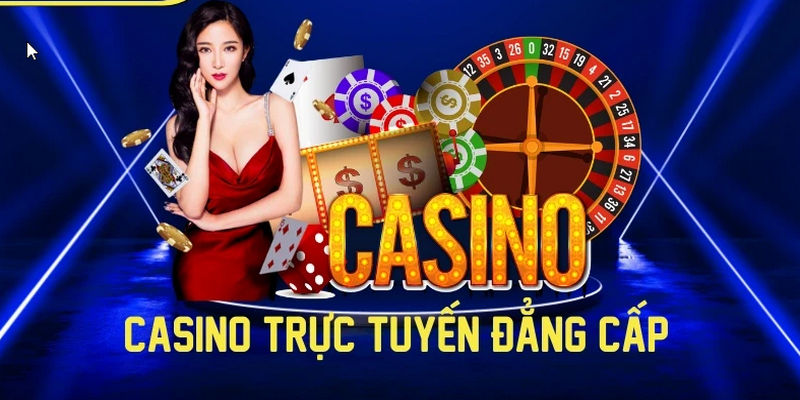 Casino trực tuyến quay cận cảnh, chi tiết với chất lượng phát sóng ổn định